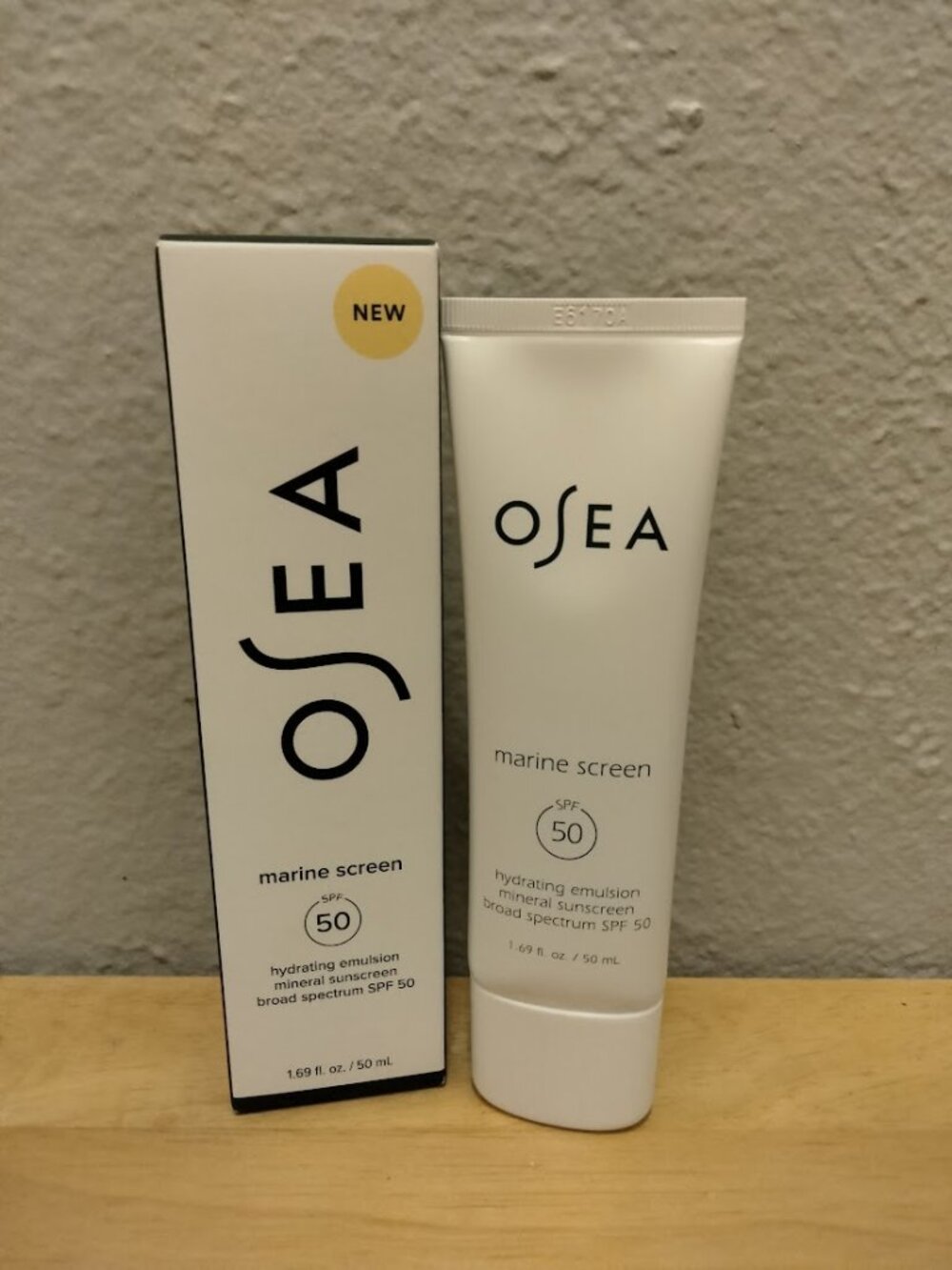 OSEA Marine Screen SPF 50 Hydrating Emulsion Mineral Sunscreen
